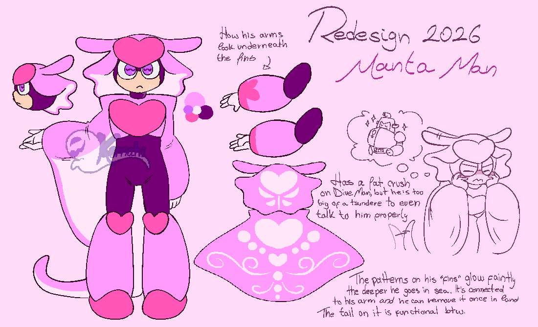 Komahi_Spooks's tweet photo. He's so pink...
#megaman #megamanoc #oc #art https://t.co/IvNHSgbKuR