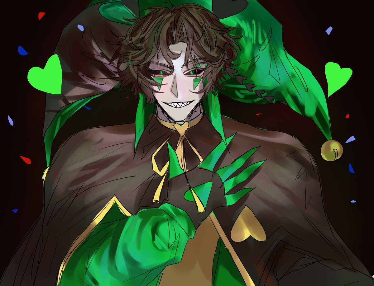 ChirouDaichi's tweet photo. Colored sketches, I’ll probably finish them #pierrot #harlequin #tfc #freakcircus https://t.co/Zmcr0S4Hdc