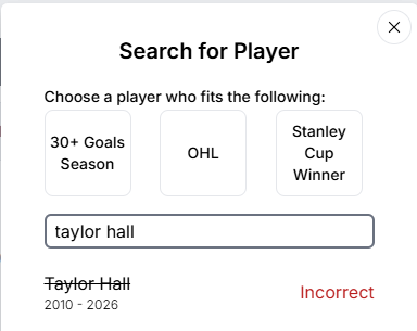 kdchicken's tweet photo. @puckdoku I think you need to update to reflect 2026 Cup winners unless I'm missing something: https://t.co/GGYEIZZ8Se