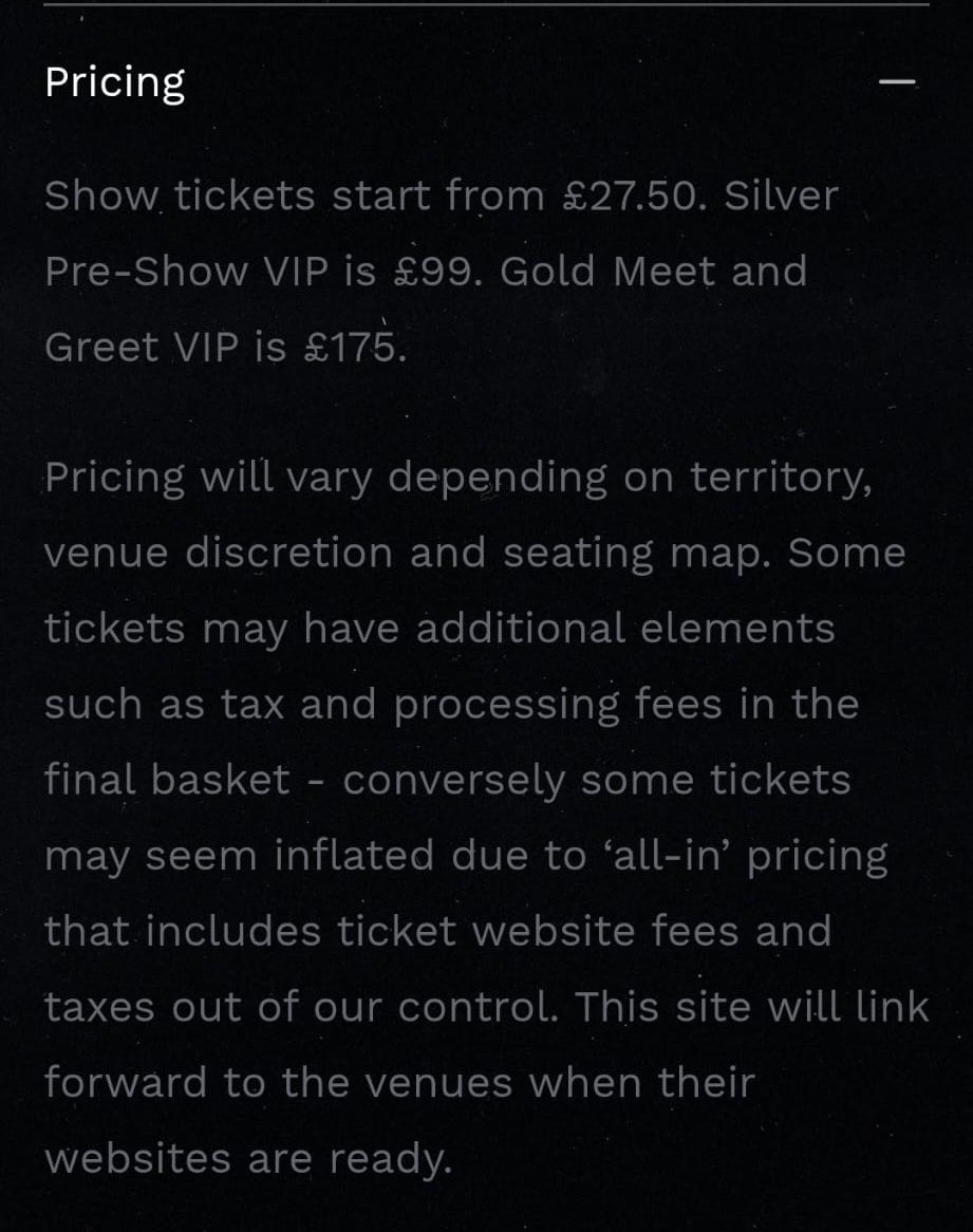 phannieHQ's tweet photo. tickets available and pricing! https://t.co/L4rnD2XXcZ