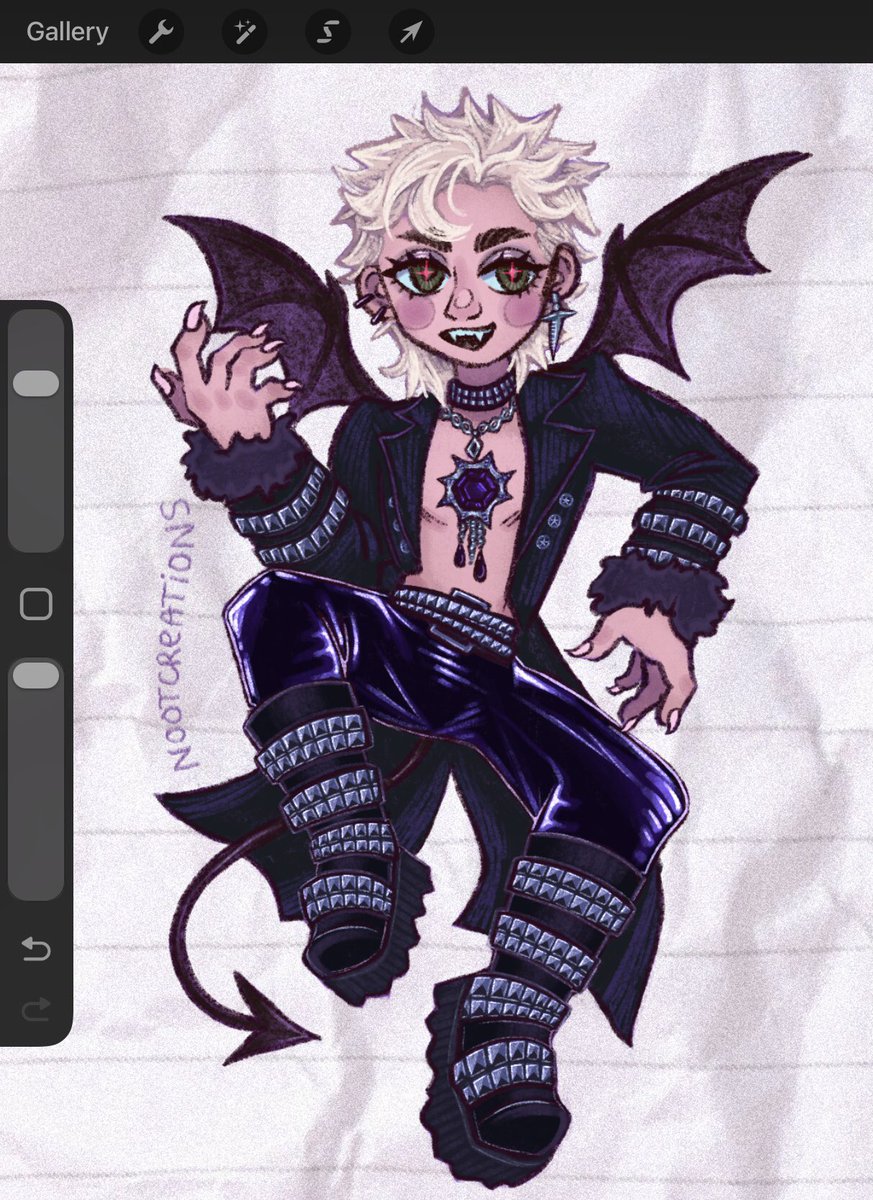 nootcreations's tweet photo. a little devil david sneak peek 😈 #thelostboys #thelostmboysmusical https://t.co/j9419o5lPb