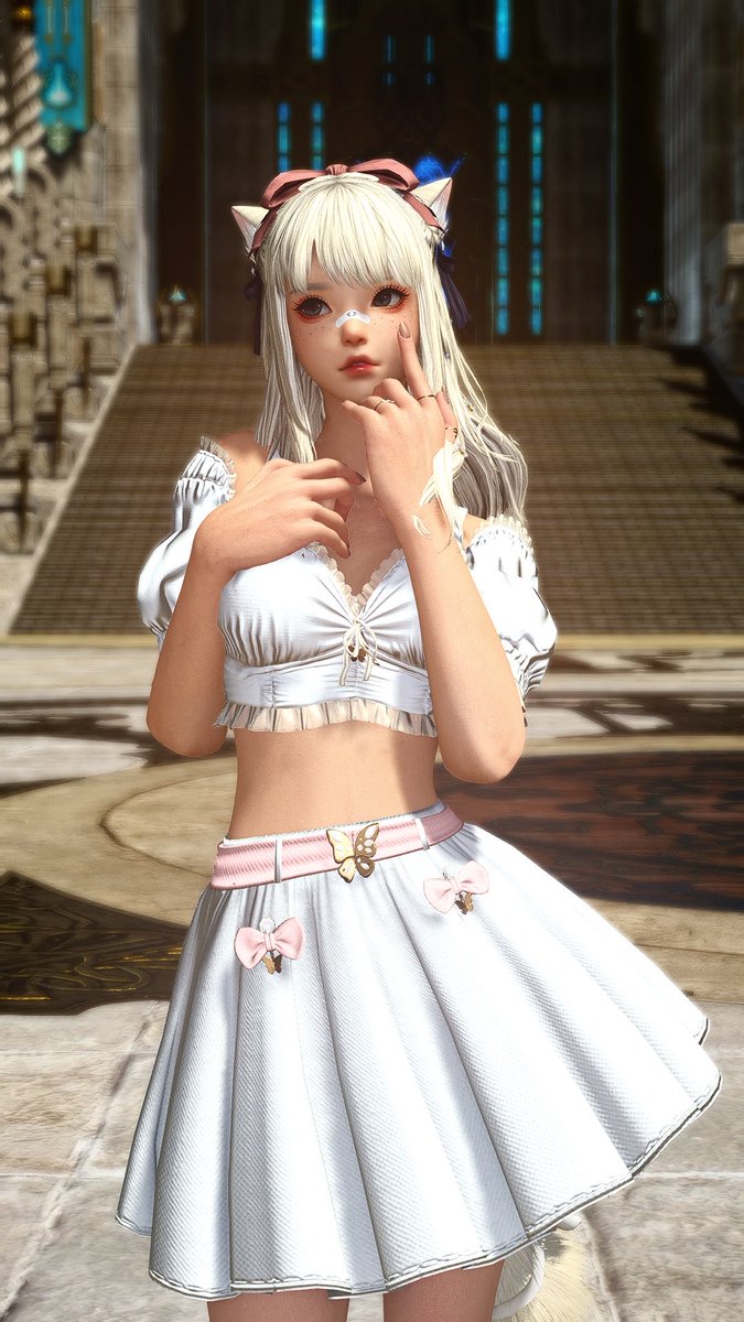 emmanoel1e's tweet photo. i am so in love with her ^.^🤍

#ffxiv #ff14 #gpose https://t.co/iQZSzINcny