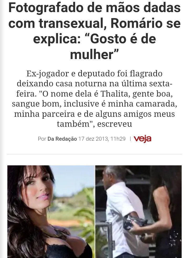 Manginaldo1's tweet photo. Romário não tem moral pra falar do Ronaldo. Kkkkkkkkkkkkkk https://t.co/6roY5C8yyY