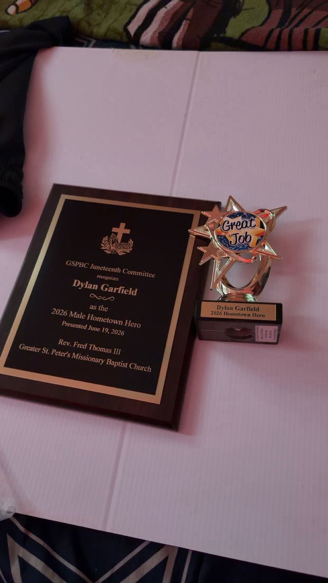 garfielddylan2's tweet photo. Truly grateful to be named 
as the hometown hero ‼️

It’s a blessing 🙏🙏 https://t.co/YVwq8IUNUe