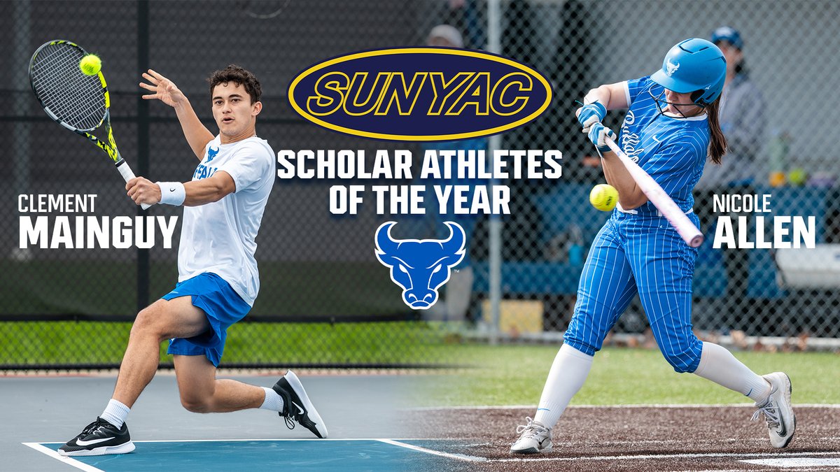 UBAthletics's tweet photo. 𝐀𝐥𝐥𝐞𝐧, 𝐌𝐚𝐢𝐧𝐠𝐮𝐲 𝐇𝐨𝐧𝐨𝐫𝐞𝐝 𝐛𝐲 𝐒𝐔𝐍𝐘

🔗 https://t.co/J9N1sYzlQq

#UBhornsUP https://t.co/mltP2JCRUr