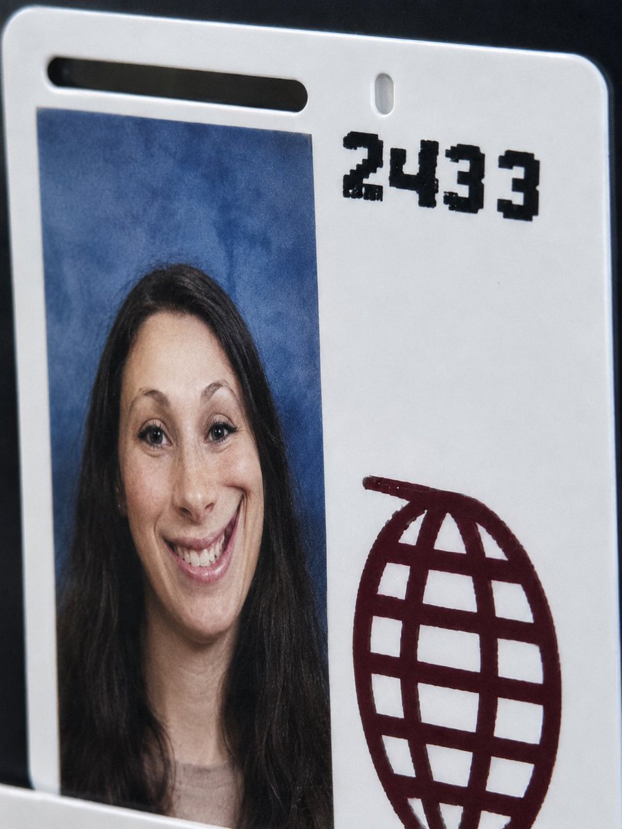 ExpandYourTribe's tweet photo. @SpencerHakimian That is Samantha, she is very “happy” to be working with JD.
I included a close-up of the original ID card as well as the image before they removed the helping hands. https://t.co/1b6fQSGH4q