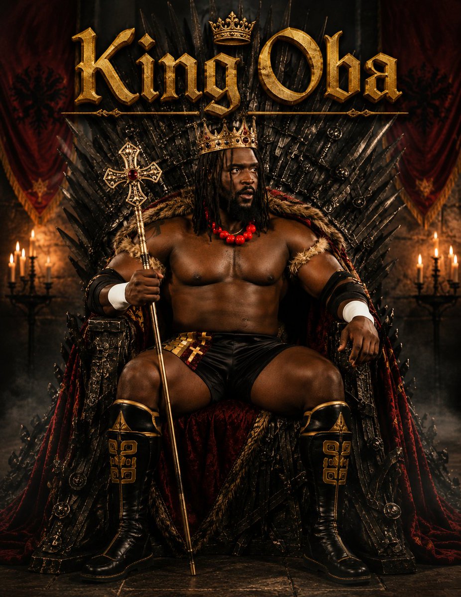 Chester_Steve81's tweet photo. As much as I like Jey Uso I really hope we get @Obaofwwe as King of the ring he would make a great #WWE king #KingOba https://t.co/VlY9GnKWF8