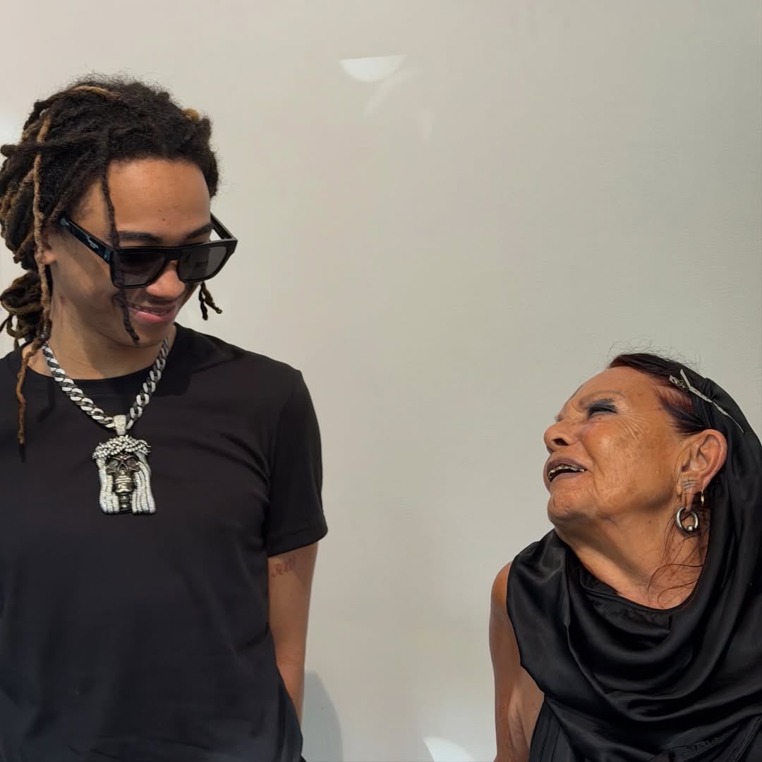 shotupin4k's tweet photo. Che seen with Michèle Lamy 👀 https://t.co/TZmntfBqVS