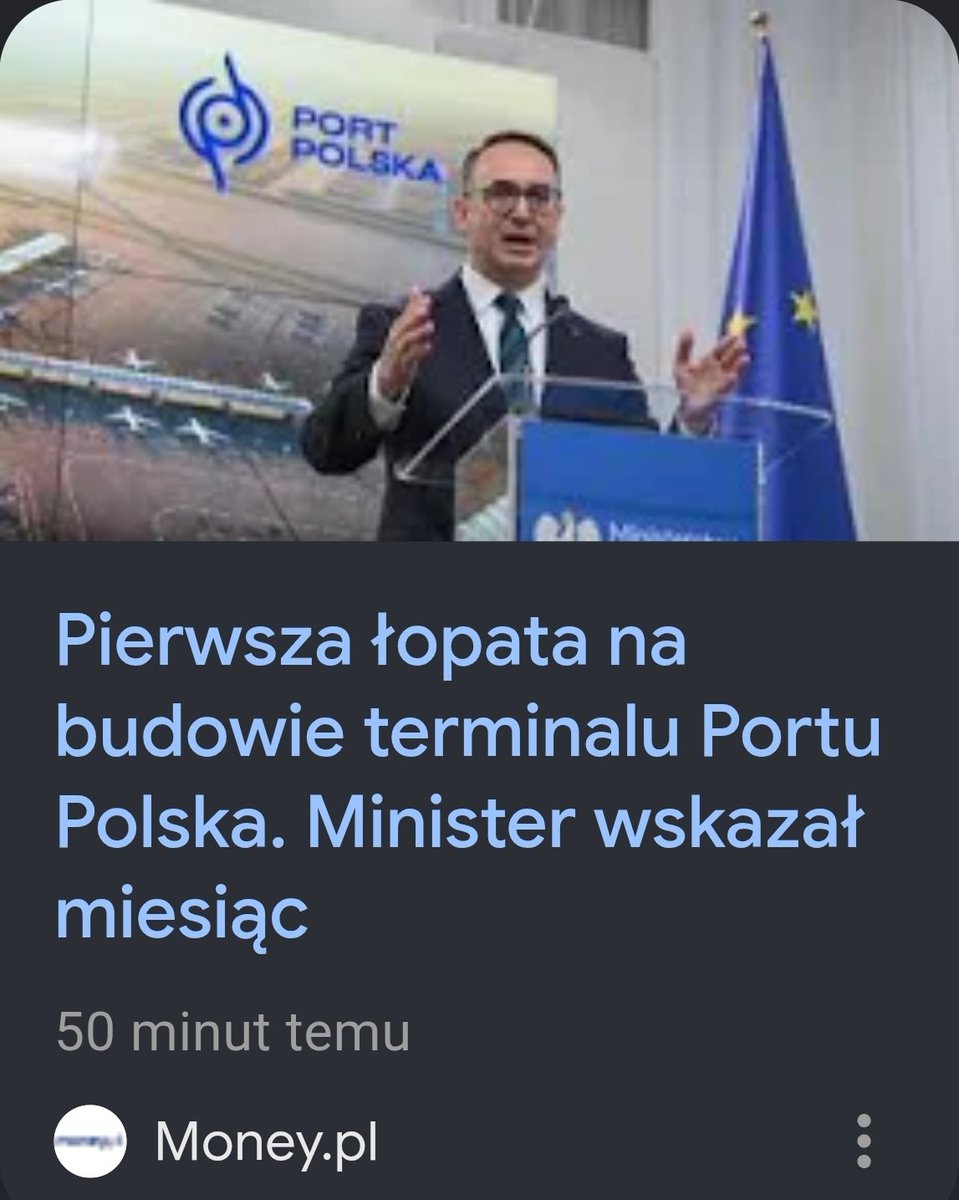 CzekalskiPawe's tweet photo. Tak wygląda rzekoma rezygnacja czy też wstrzymanie budowy #CPK 
Tymczasem już we wrześniu nastąpi wbicie pierwszej łopaty pod budowę termianala #PortPolska https://t.co/BIl74keFbC