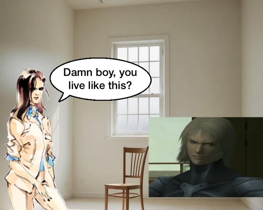 milktst's tweet photo. Raiden’s blank room https://t.co/CW7CZ8tEeG