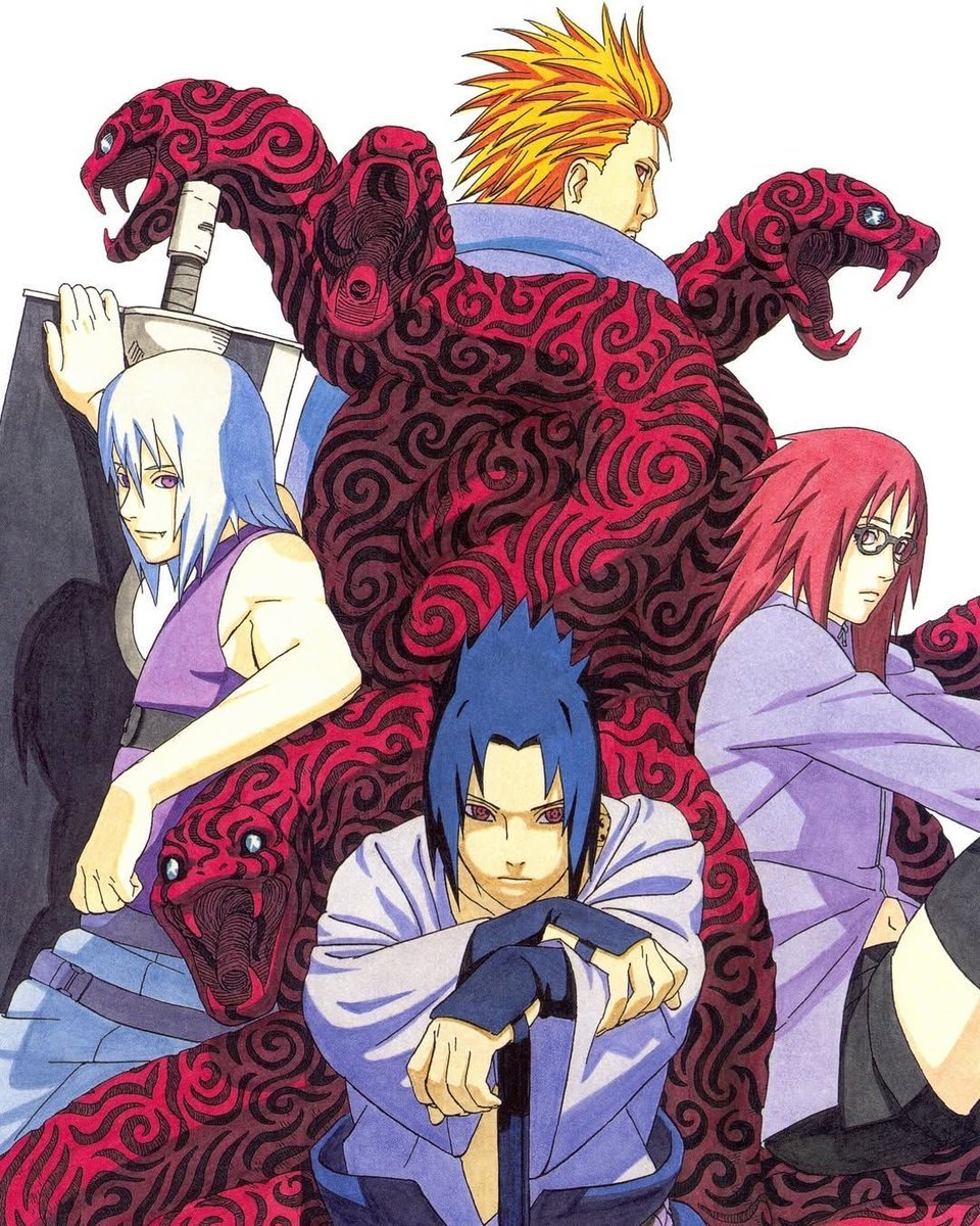 retro_anime's tweet photo. Naruto artwork by Masashi Kishimoto https://t.co/xPvWWV4BLl