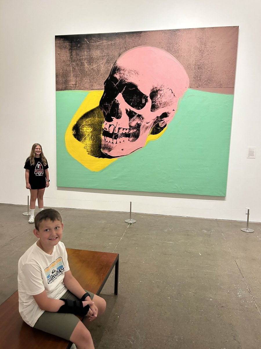 RyanKennedy_22's tweet photo. Took our first trip to @TheWarholMuseum today. We may not know much about art, but we definitely know how to appreciate gift shops and snack bars. #AddyDaddyAndColt https://t.co/S0vzexqPp6