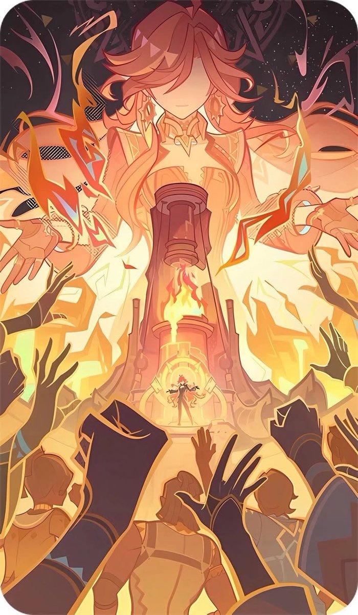 notggirrafy's tweet photo. This picture of Mavuika is so auraful like hell yeah that's mother https://t.co/0Z2cLg9YNm