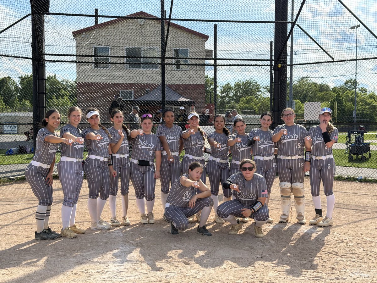 NJVelocity18U's tweet photo. NJ Velocity goes 5-0 this weekend !! Great job ladies 💪🥎 https://t.co/1BkJHcGoNT