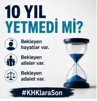 ardaaa190's tweet photo. Bir insanın hayatından 10 yıl çalınabilir mi?
Bir ailenin umudu 10 yıl ertelenebilir mi?
Adaletin daha fazla gecikmesine izin vermeyin.
#KHKlaraSon https://t.co/OV3CdU0imf