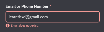 waynsqwe's tweet photo. @discord @discord_support Here is the proof that the attacker completely changed my email. When I try to log in, it says "Email does not exist." This is a severe data breach for an account that owns an 80k+ member server. Please look into Ticket ID: #65299643 @discord_support https://t.co/jSduQHm6g3