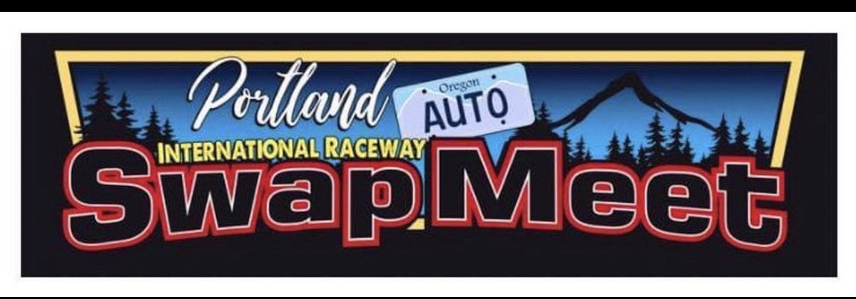PIRAutoSwapMeet's tweet photo. The famous PIR Automotive Swap Meet is over 5 miles of booths completely filling the massive @portlandraceway road course April 1-3, 2027. https://t.co/simq9tjYJo