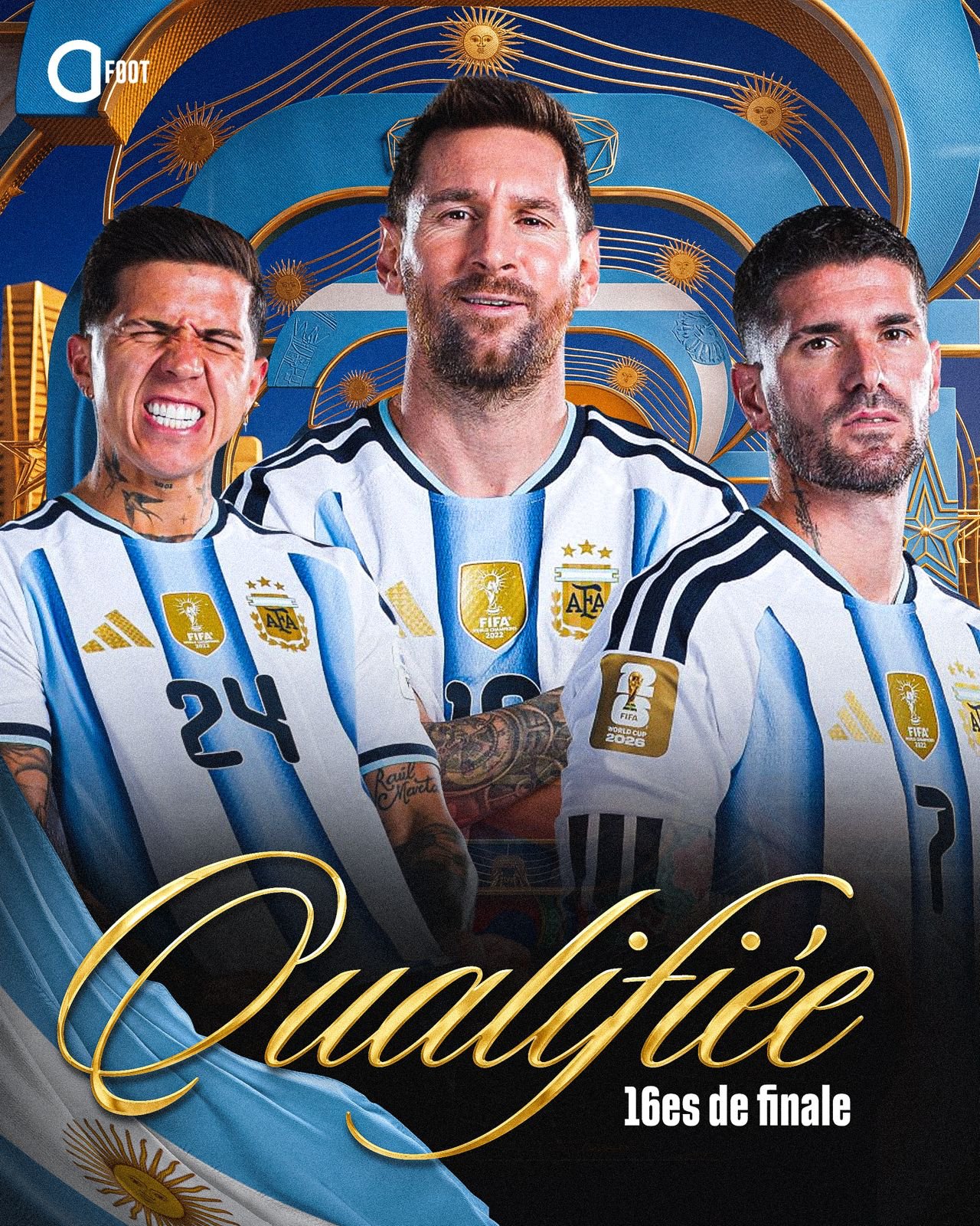 🚨🚨 OFFICIEL ! L'ARGENTINE 🇦🇷 EST QUALIFIÉE POUR LES SEIZIÈMES DE FINAL...