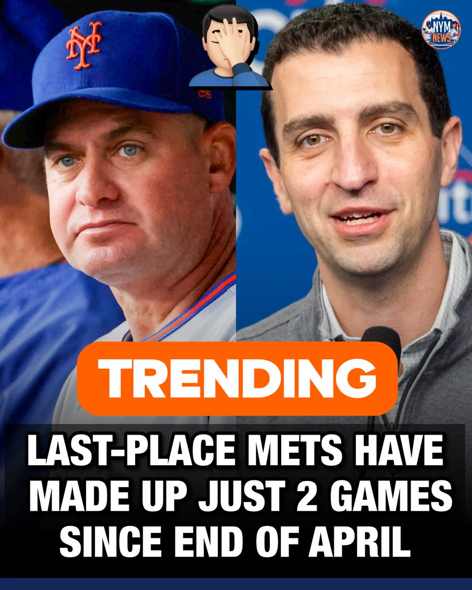 NYM_News's tweet photo. The #Mets finished April with MLB’s worst record at 10-21. Nearly two months later, they’ve made up just 2 games and sit at 34-43.

With one of baseball’s worst offenses and a bottom-4 rotation ERA, the Mets are rapidly running out of time to save their 2026 season. https://t.co/VBsPtBJBCc