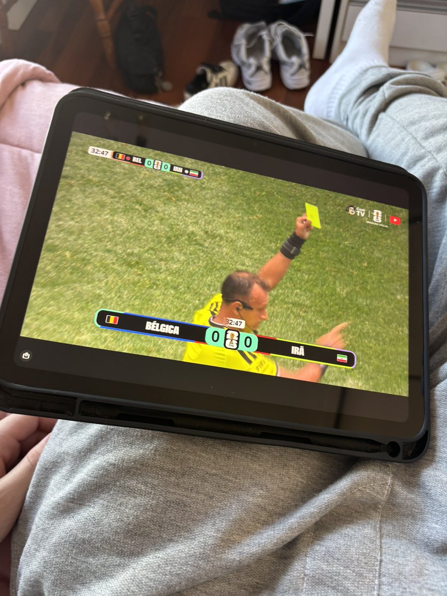 NatanBertolla's tweet photo. Jogo 38: Bélgica 0x0 Irã
A Bélgica até tentou chegar poucas vezes com um jogador a mais, mas não foi suficiente para chegar ao gol.
Além disso, o goleiro iraniano fez boas defesas https://t.co/0Oxs0gp7ui