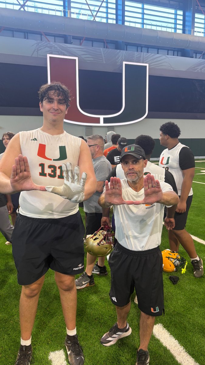 LiamLudwig47312's tweet photo. Thank you @sixstarfootball for the write-up and evaluation from the @CanesFootball camp. Grateful for the opportunity to compete against great talent, learn from outstanding coaches, and continue improving my game. Excited to keep building and preparing for the season ahead. 
Article 🔗: https://t.co/uHuYaIq4GN
@LMRamsFootball @Adamdon3 @coach_cristobal @CoachMirabal @CoachJUANN @Coach_Rothwell  @DAWGHZERECRUITS @trenchmenAC @HKA_Tanalski @PrepRedzoneFL @CenFLAPreps @FlaHSFootball @football305407 @NP_Florida @dtrain2901 @StephConn5 @TripCarrico @UnitedCanedom