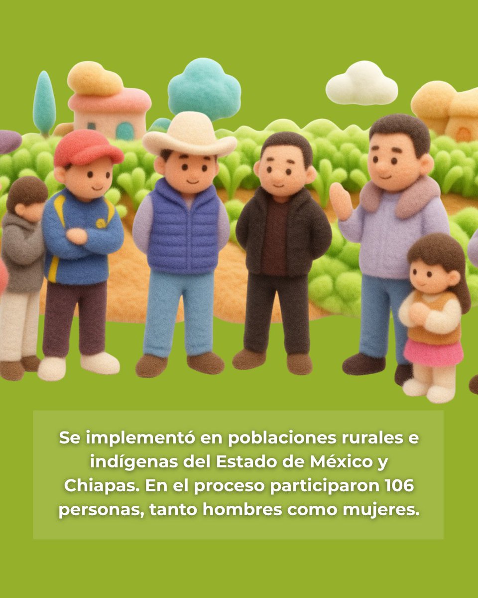 GENDESAC's tweet photo. 🧵Sembrando Igualdad, Cosechando Buentrato es una guía construida desde la experiencia de mujeres y hombres de comunidades rurales e indígenas del Edo. Méx. y Chiapas, quienes participaron en un proceso de intercambio de saberes para construir comunidades más justas y solidarias https://t.co/ipTh7F6WKE