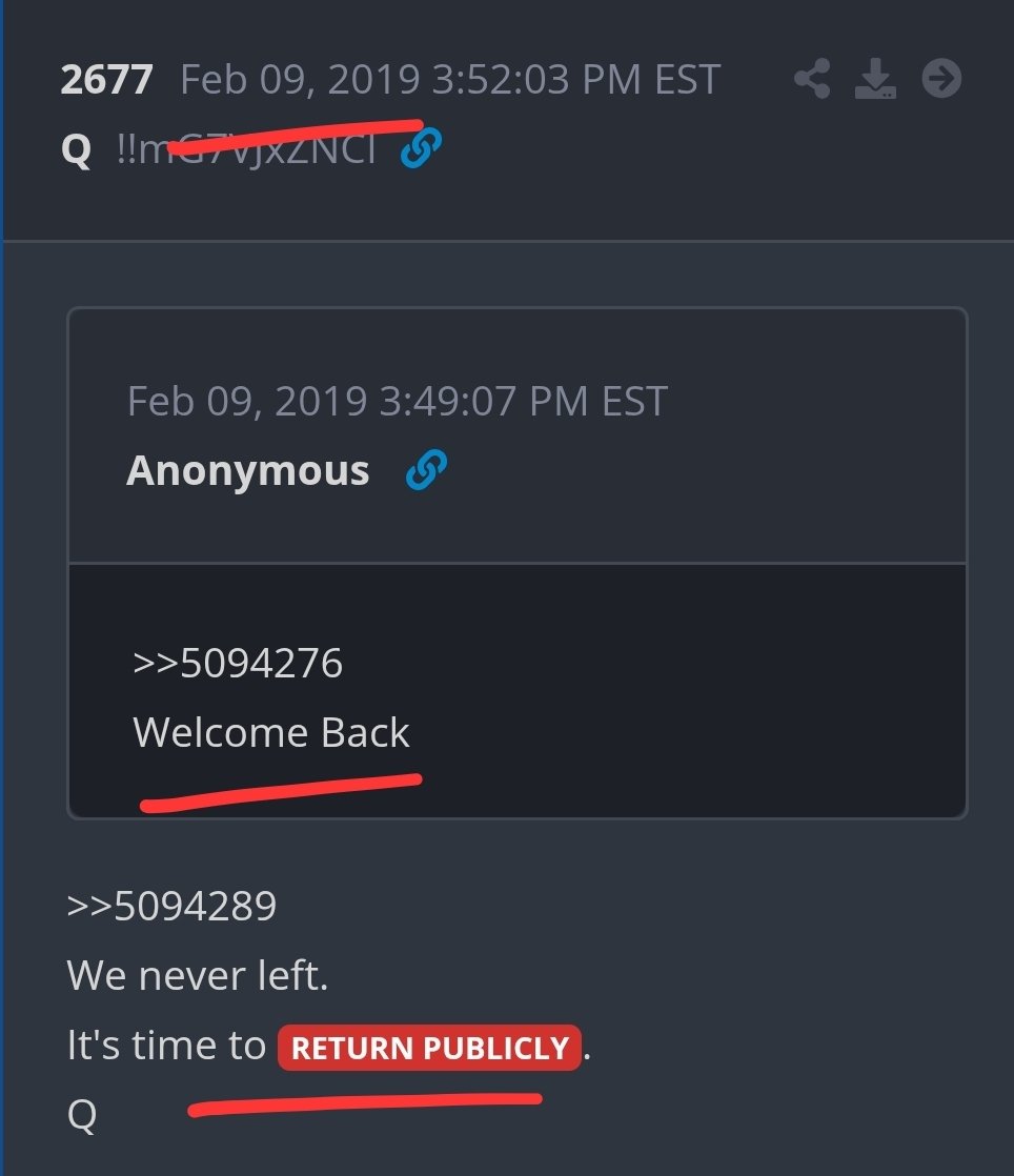 TraderGirlQ's tweet photo. @WhiteHouse Q just returned publicly 88 Months 13 days after Q Drop 2677!!!! Let's Gooooo 🔥 https://t.co/FpuJ7w1n0G