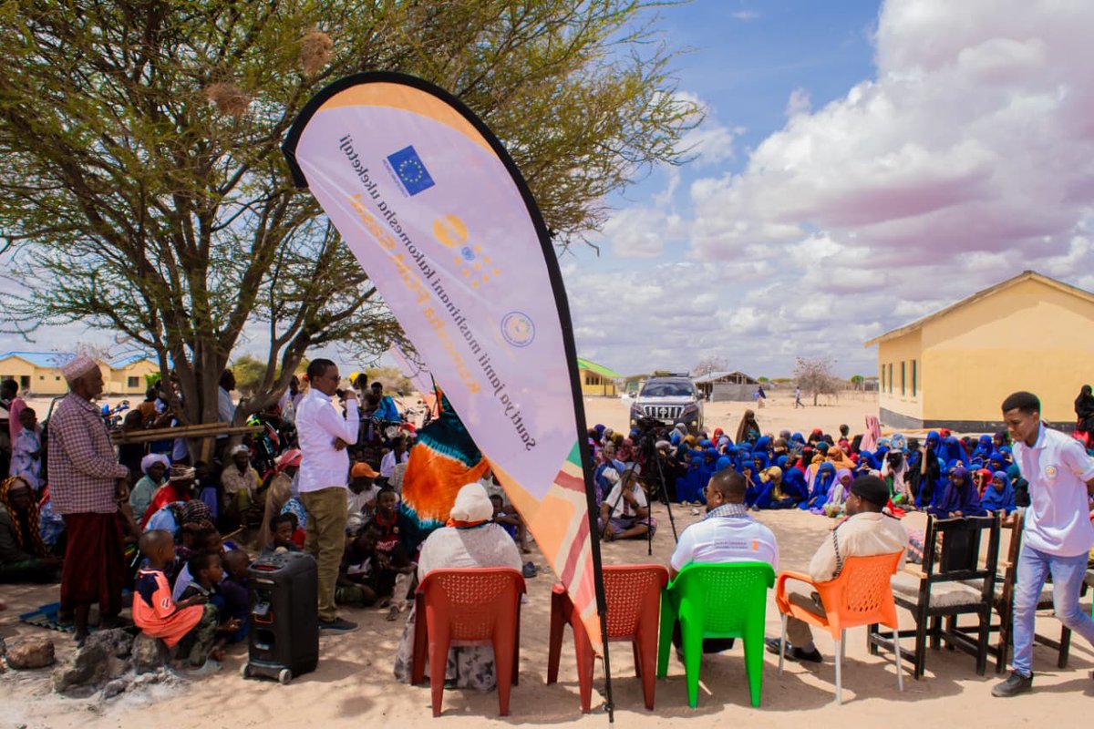 BsiKenya's tweet photo. In partnership with @EUinKenya and @UNFPAKen, a Born Perfect Caravan in Maalimin, Garissa united community members to reject FGM and amplify the message that every child is born perfect.

Together, we are building communities where every girl can thrive.

#KomeshaFGMSasa
#EndFGM https://t.co/LaKCsaeHb1