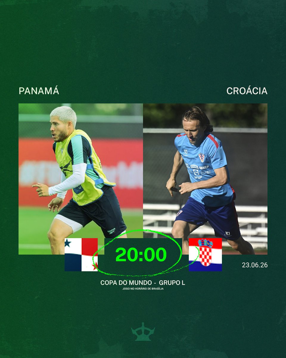 conteverde_'s tweet photo. Derrotadas na primeira rodada, Panamá e Croácia vão em busca da reabilitação para seguir com chances de classificação para a próxima fase!

#WorldCup2026 https://t.co/eNeIiidjtr