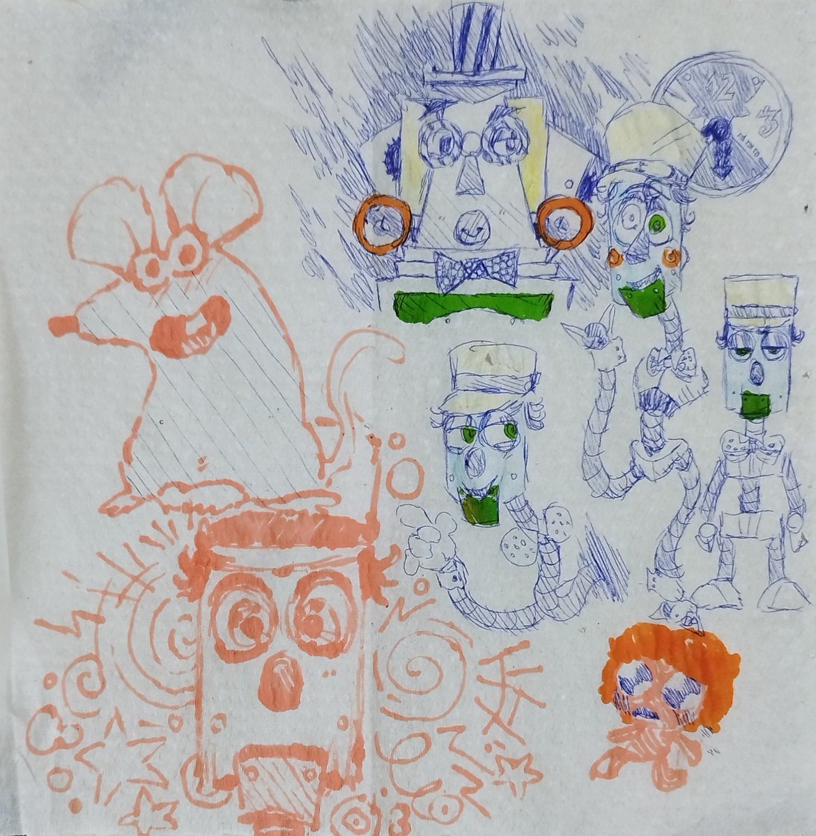 PPizziolo's tweet photo. Desenhei coisas de #casteloratimbum no grupo do caps (ignore o Lazarus) https://t.co/yasDuvdNZH