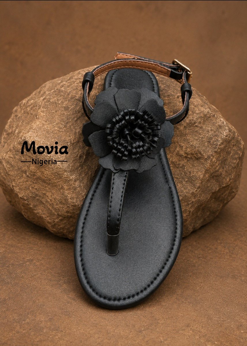 moviakraft's tweet photo. My new sandal collection ✨️🖤👡

1: No-Buckle Sandal 
2: Ankle-Strap Rosette Sandal 

🏷 10,000
📍 Uyo
🚚 Nationwide delivery 

https://t.co/84O15yyceE https://t.co/fdY0aSp9dW