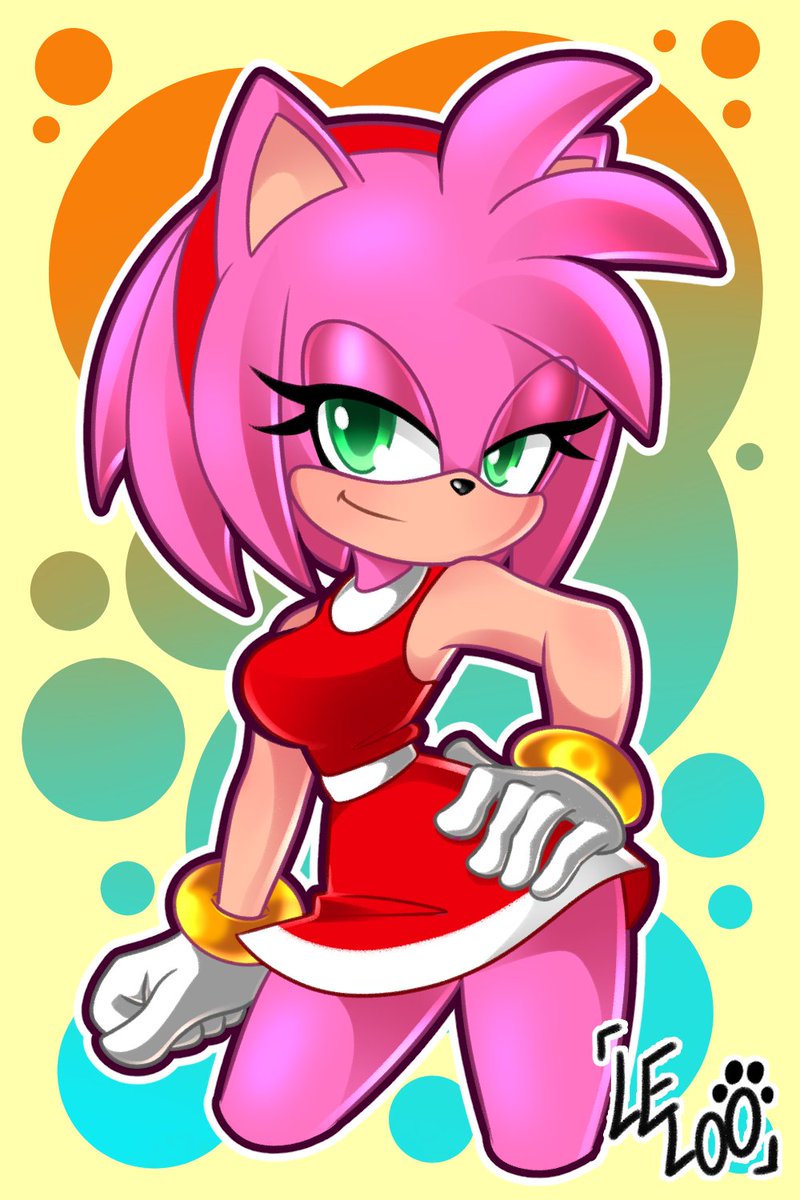 LelooLamb's tweet photo. Amy!!!! 💕🦔
Who can resist such beauty? 💅
#Sonic #AmyRose https://t.co/AJXuqKrQJl