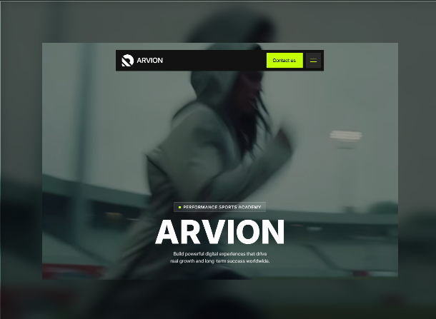 jamesmatthd0p's tweet photo. ARVION — My 2nd @framer template just landed on the marketplace

It's 100% free for all time

ARVION is perfect for sports academies to build a powerful online presence with a professionally designed website. https://t.co/HV0JMve93L
