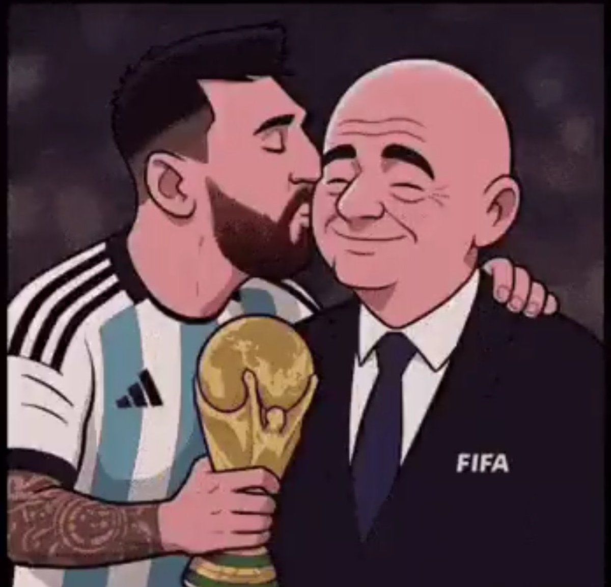 Senyyo's tweet photo. Lionel Messi’s World Cup Legacy

◉ Most Yellow cards
◉ Most Penalties taken (9)
◉ Most penalties scored (6)
◉ Most penalties missed (3)
◉ Most goals scored against lower ranked opponents (9) (Iran , Nigeria, Australia, Austria, Algeria, Bosnia and Herzegovina, Saudi Arabia) https://t.co/eAorUknhpt