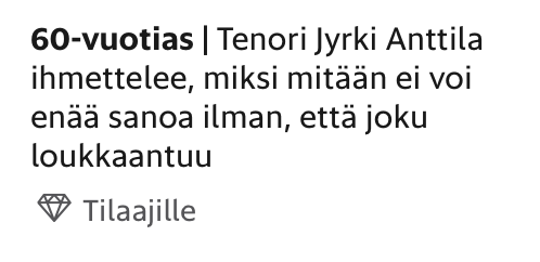 ErkkaRailo's tweet photo. Kuka tämäkin luulee olevansa? Kyllä ottaa aivoon tällaiset! https://t.co/vsQvKA8qnb