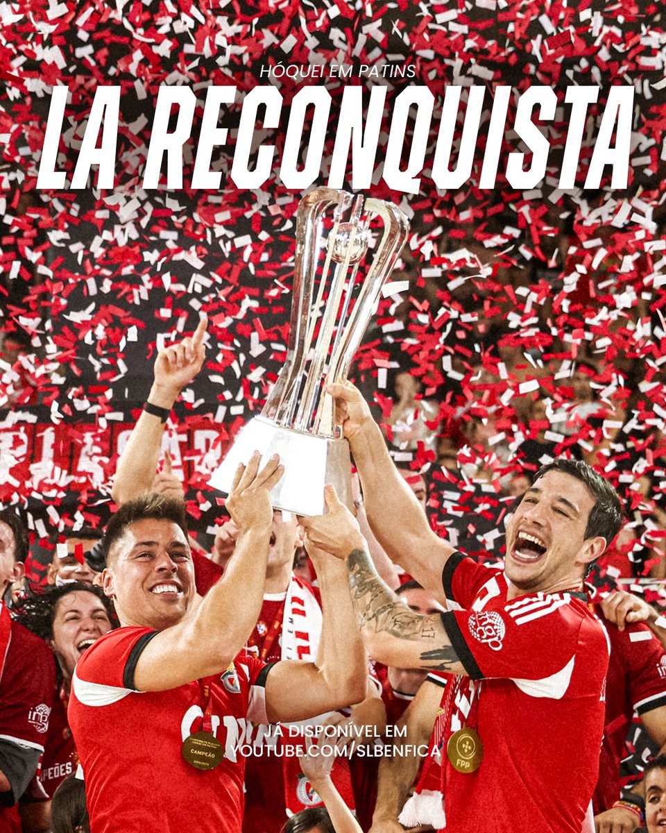 modalidadesslb's tweet photo. 🔥 '𝘓𝘢 𝘙𝘦𝘤𝘰𝘯𝘲𝘶𝘪𝘴𝘵𝘢' do #HóqueiBenfica 🎬 Já disponível no Youtube → https://t.co/Ka6w6PwTET https://t.co/XsnTw5YPt6