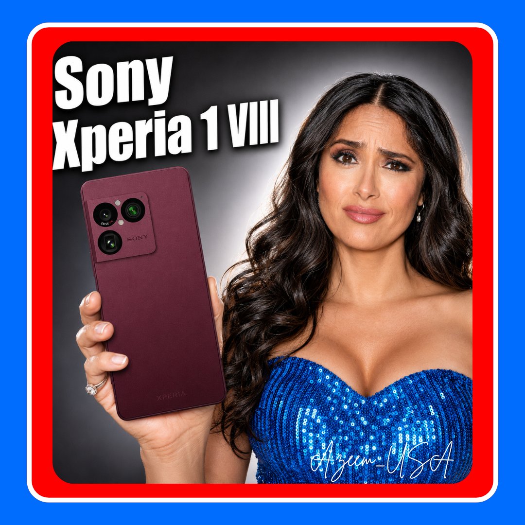 Azeem_USA's tweet photo. ✅ Sony Xperia 1 VIII is HERE! Complete breakdown of the newly revealed Sony Xperia 1 VIII.
📌Watch Now👇
https://t.co/dLM0Y4dit1
#SonyXperia1VIII #Xperia1VIII #Xperia #Sony #TechReview #Snapdragon8Elite #Xperia1VIIIReview #Xperia1VIIIUnboxing https://t.co/MKz7jTG2io