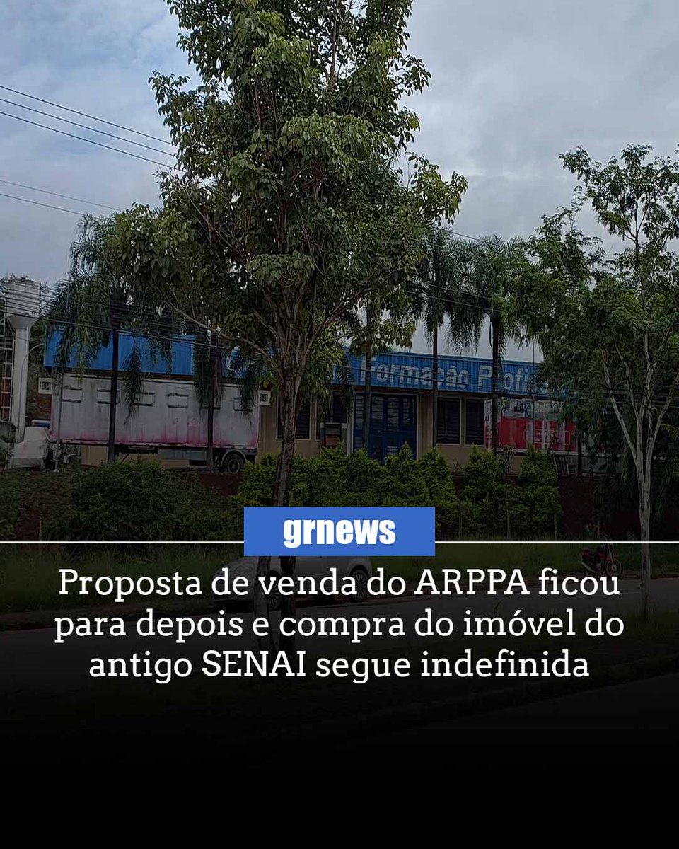 grnews's tweet photo. 🏛️A proposta de venda da área do antigo ARPPA foi retirada de pauta em Pará de Minas. O futuro do espaço segue indefinido, enquanto as negociações para compra do antigo SENAI também perderam ritmo. O diálogo segue apontado como caminho. Saiba mais em https://t.co/WhQ3Qp49Uk https://t.co/rGbcNqw1Yl
