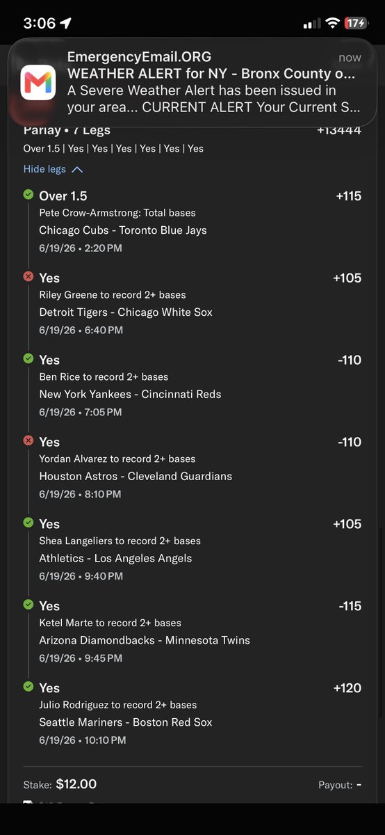 rahporter23's tweet photo. Ohh Brother Am I Due😂 Y’all want my 6 leg total base slip today? 10$ into 1270$ LETS CASH‼️ 50 likes I’ll drop the slip https://t.co/zDUxKW5Pki