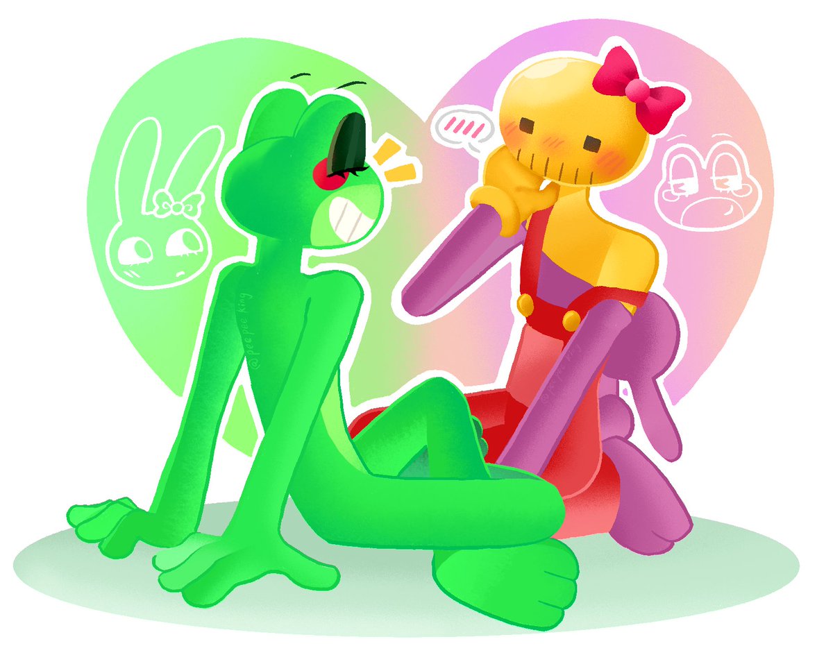 PeePee1King's tweet photo. sweet lesbians（This is Jax who is willing to face his true self.）
#Jax #rabbit #tadcㅤㅤ #TheAmazingDigitalCircus‌ https://t.co/ffTNpWuf80