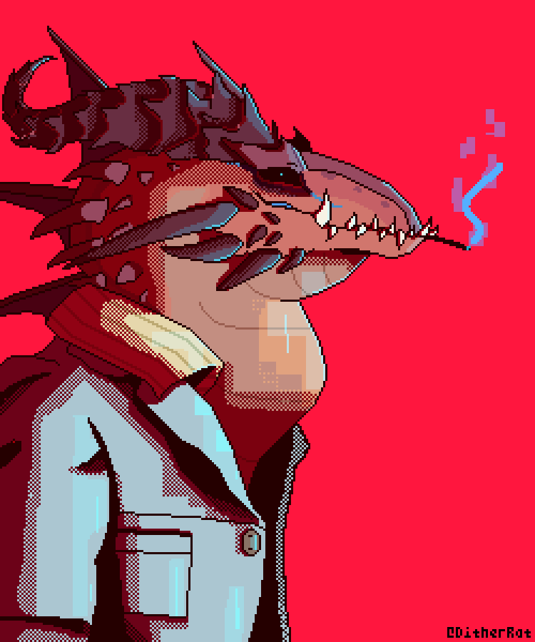DitherRat's tweet photo. study for a bigger comm I'm gonna actually start doing now, only this and a piece for a certain rat and I'll mostly do art fight stuff after that :)

Tags: #pixelart | #art | #furryart https://t.co/q7jFkHeYd7
