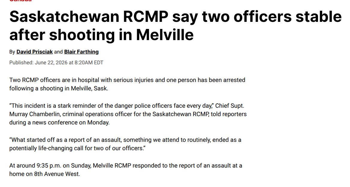 scrches's tweet photo. @Breaking911 not been the Canadian police's month https://t.co/XAuaxsJddC