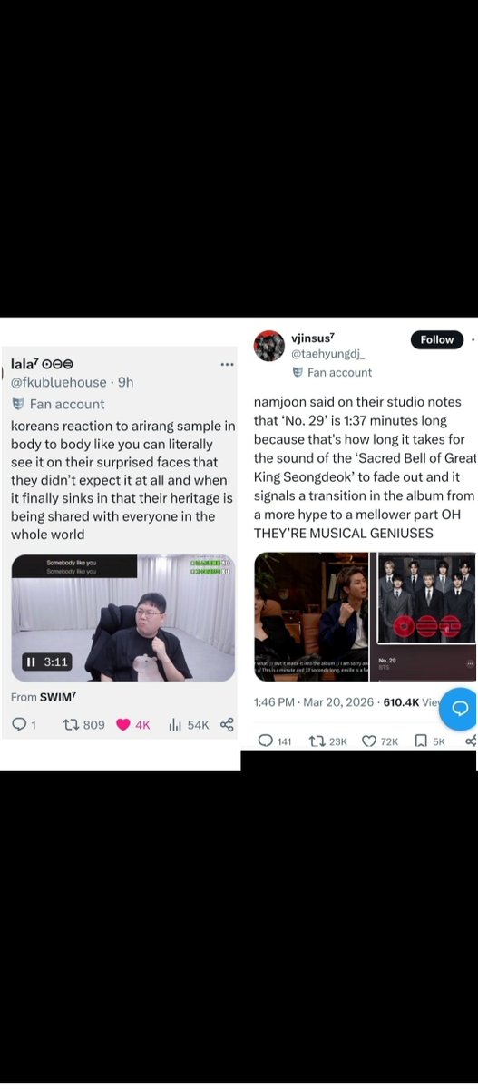 PurplesCol25761's tweet photo. @skz_stan4ever @zephrvante @taesoothe They're proudly represented by the representatives of south korea aka BTS

And u need musical knowledge to understand hooligan BTW
https://t.co/wC1WurtjP1 https://t.co/6ChCiGeMMb