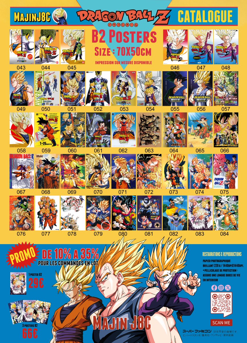 MajinJ8C's tweet photo. Tout est DISPO !! 
 des tres grandes tailles au mini format carte postale. https://t.co/0G20hJQvm4