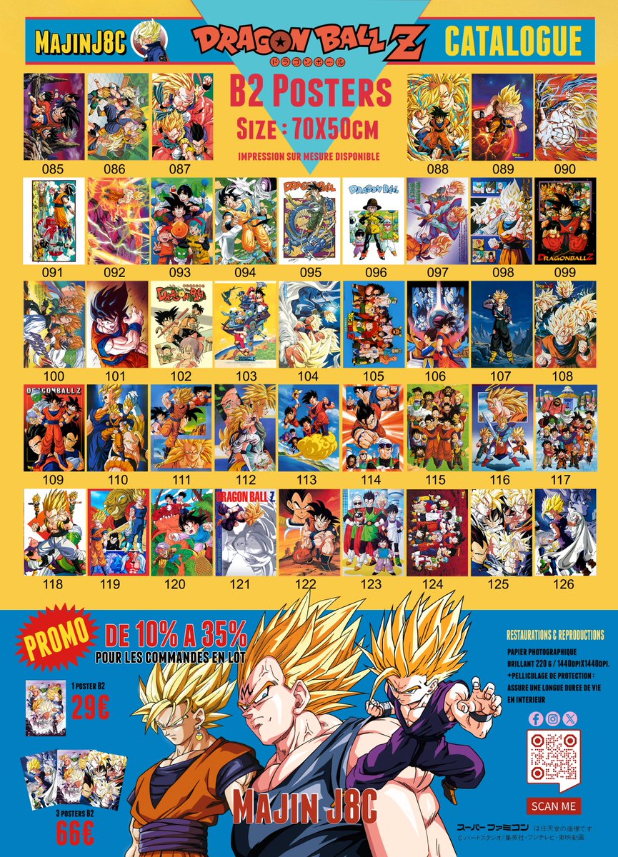 MajinJ8C's tweet photo. Tout est DISPO !! 
 des tres grandes tailles au mini format carte postale. https://t.co/0G20hJQvm4