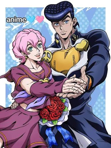 CSodd1's tweet photo. Buscando imágenes de la parte 4 me entero que hay gente haciendo un ship raro de Josuke 4 con una versión de Yasuho del universo original o algo así (que no es Koichi) y es como que lo más dulce que he visto https://t.co/C5Q2IkEol3