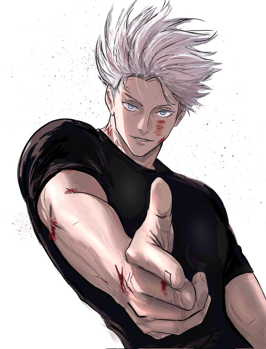 levitonin's tweet photo. #gojo panel redraws part 1 https://t.co/uRhFHNMAPS