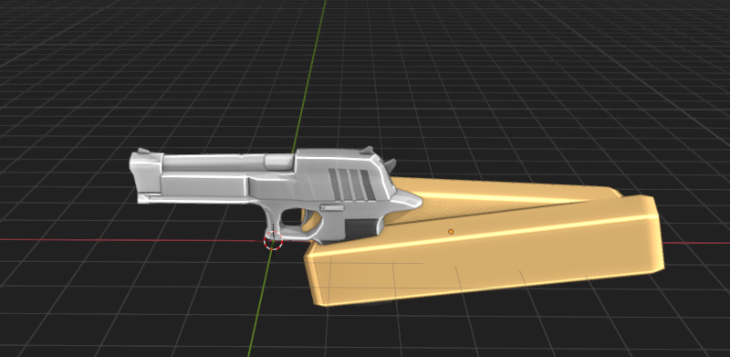 SebasDevelops's tweet photo. Following with the guns, now a desert eagle! keeping it clean, optimized and functional as always (3.9k verts)
What do you think about this one?🔥

 #RobloxDev #3Dart #Blender #GameDev https://t.co/4JsLTJBynT