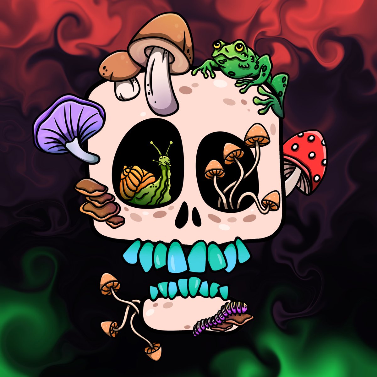 LeoneSpek's tweet photo. Hi #NFTfamily #NFTcollectors 👋
Happy Monday💀☀️

‼️Bored Skull Artists‼️

🍼Est. October 2023
🎨Hand drawn digital skull art
🔢178 1/1 pieces
🫀Organic growth
🏛️Building slowly to last forever

💀💀💀SKULLS NEVER DIE💀💀💀

Are you gonna grab the opportunity❓

🎁Buy one from primary and get the corresponding BSA Live Pulse for free💗

#BoredSkullArtists #BSA #SkullArt