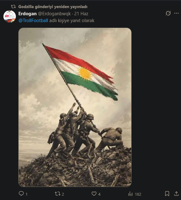 hedefhho's tweet photo. @Godzilla0102 @BaranYlmaz1206 @Aesthetic1War senin o pkklı kokunu alırım dağ faresi https://t.co/sEUiM6Qgvq
